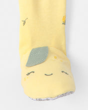 Cargar imagen en el visor de la galería, Lemon 100% Cotton Snug Fit 1-Piece Pajama Set - Yellow
