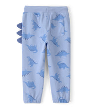 Cargar imagen en el visor de la galería, Dinosaur French Terry Joggers - Blue
