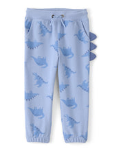 Cargar imagen en el visor de la galería, Dinosaur French Terry Joggers - Blue
