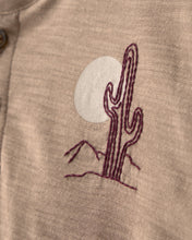 Cargar imagen en el visor de la galería, 2-Piece Desert Cactus Henley Top &amp; Short Set - Brown
