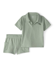 Cargar imagen en el visor de la galería, 2-Piece Top &amp; Short Set - Green
