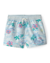 Cargar imagen en el visor de la galería, Tropical Beach Swim Trunks - Blue

