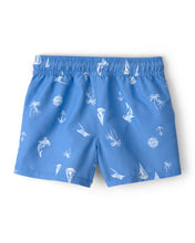 Cargar imagen en el visor de la galería, Sailboat Swim Trunks - Blue
