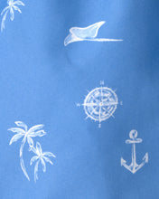 Cargar imagen en el visor de la galería, Sailboat Swim Trunks - Blue
