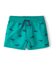 Cargar imagen en el visor de la galería, Whale Swim Trunks - Teal
