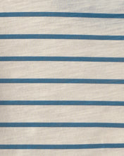 Cargar imagen en el visor de la galería, 2-Piece Striped Short-Sleeve Top &amp; Pant Set
