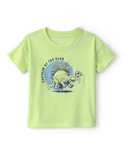 Cargar imagen en el visor de la galería, Playera Con Gráfico De Dinosaurio Jugando Fútbol Soccer Verde
