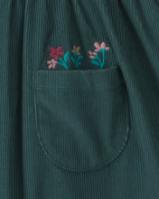 Cargar imagen en el visor de la galería, 2-Piece Floral Corduroy Long-Sleeve Dress Set
