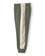 Cargar imagen en el visor de la galería, 2-Piece 'MVP' French Terry Long-Sleeve Top &amp; Pant Set - Olive Green
