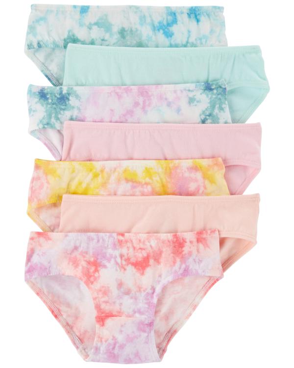 7-Pack Tie-Dye Hipster Stretch Cotton Undies
