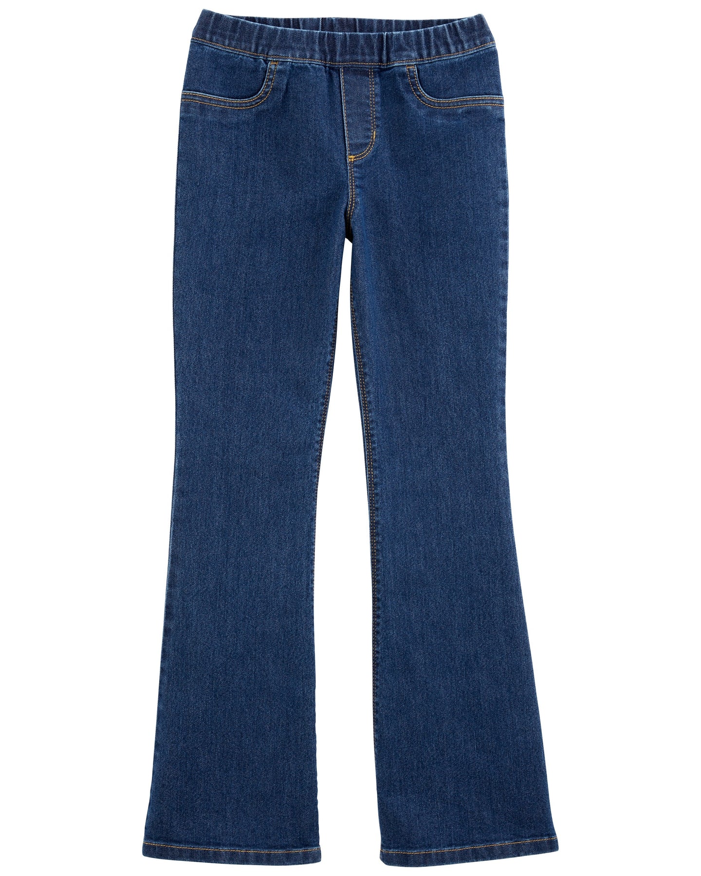Flare Pull-On Denim Jeans