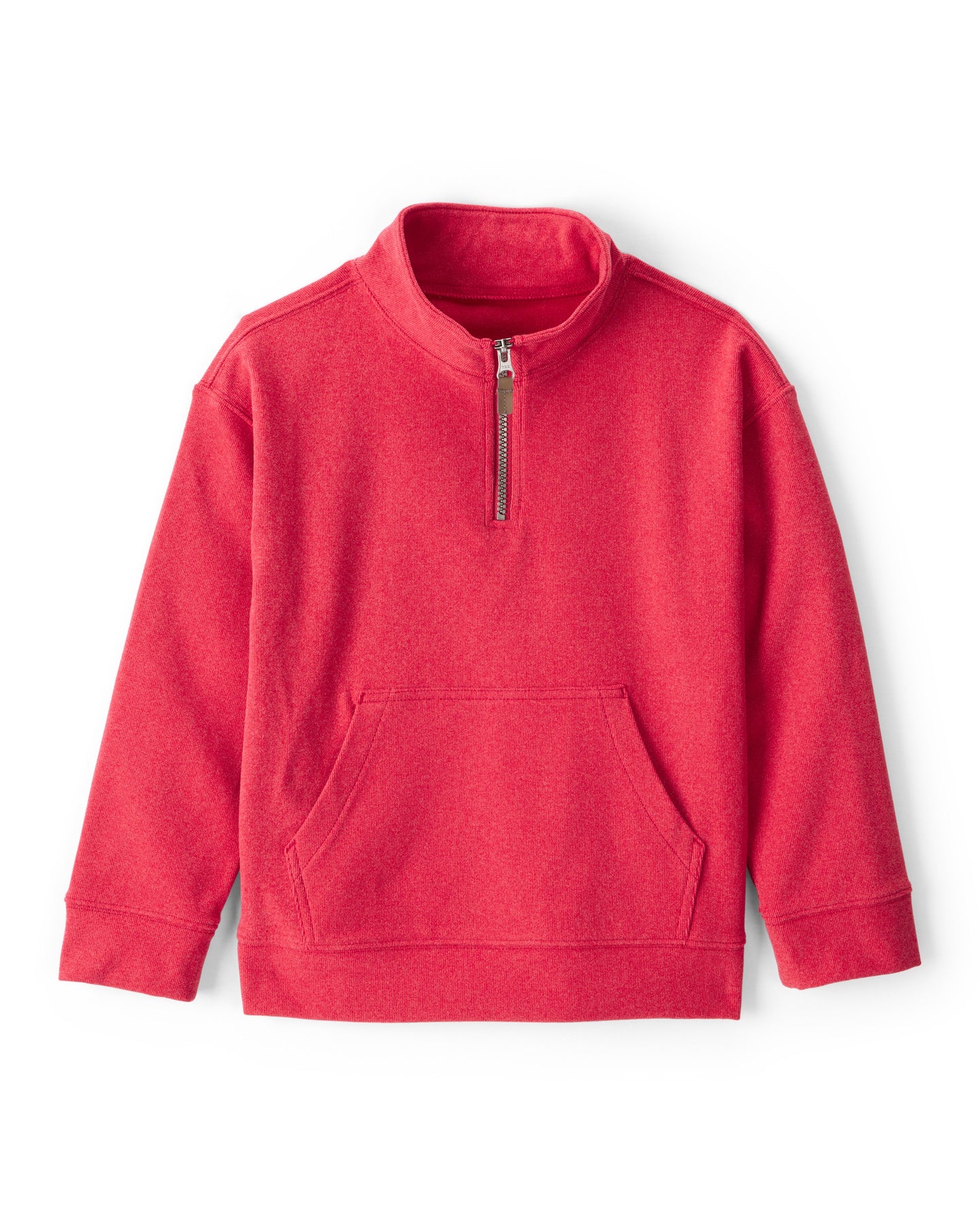 Fleece Pullover Red