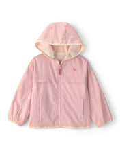 Cargar imagen en el visor de la galería, Toddler Girl Heart Zip-Up Hoodie - Pink
