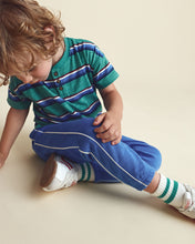 Cargar imagen en el visor de la galería, Toddler Boy 'Let's Play' French Terry Joggers - Blue

