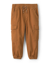 Cargar imagen en el visor de la galería, Toddler Boy Cargo Joggers - Brown
