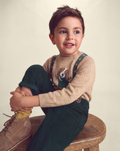 Cargar imagen en el visor de la galería, Toddler Boy Dog Sweater - Brown
