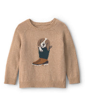 Cargar imagen en el visor de la galería, Toddler Boy Dog Sweater - Brown
