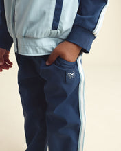 Cargar imagen en el visor de la galería, Toddler Boy Active Track Pants - Navy Blue
