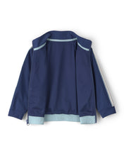 Cargar imagen en el visor de la galería, Toddler Boy Color Block Zip-Up Jacket - Blue
