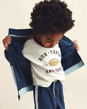 Cargar imagen en el visor de la galería, Toddler Boy Color Block Zip-Up Jacket - Blue
