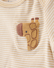 Cargar imagen en el visor de la galería, 5-Pack Animals Short-Sleeve Cotton Bodysuits
