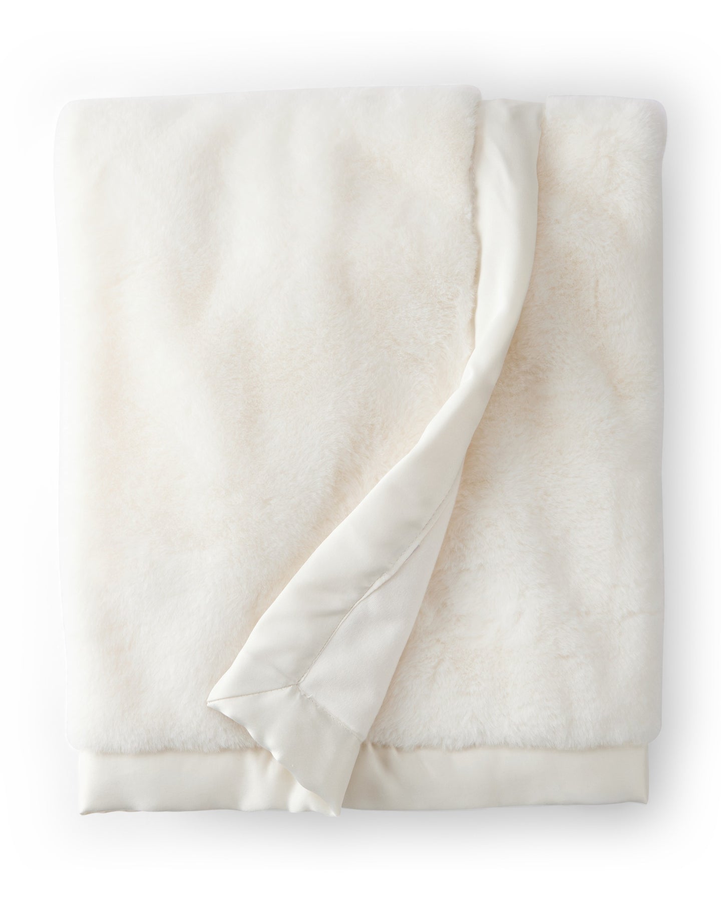 Plush Blanket - White - White