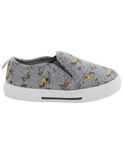 Cargar imagen en el visor de la galería, Slip On Sneakers Grey Dino

