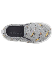 Cargar imagen en el visor de la galería, Slip On Sneakers Grey Dino
