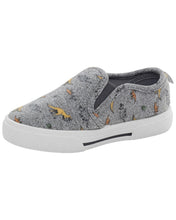 Cargar imagen en el visor de la galería, Slip On Sneakers Grey Dino
