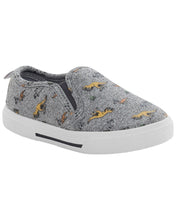 Cargar imagen en el visor de la galería, Slip On Sneakers Grey Dino

