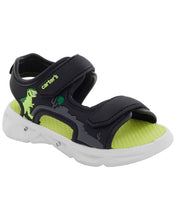 Cargar imagen en el visor de la galería, Lighted Sandals Black Dino
