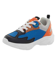 Cargar imagen en el visor de la galería, Slip On Sneakers Orange &amp; Blue
