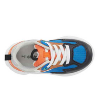 Cargar imagen en el visor de la galería, Slip On Sneakers Orange &amp; Blue
