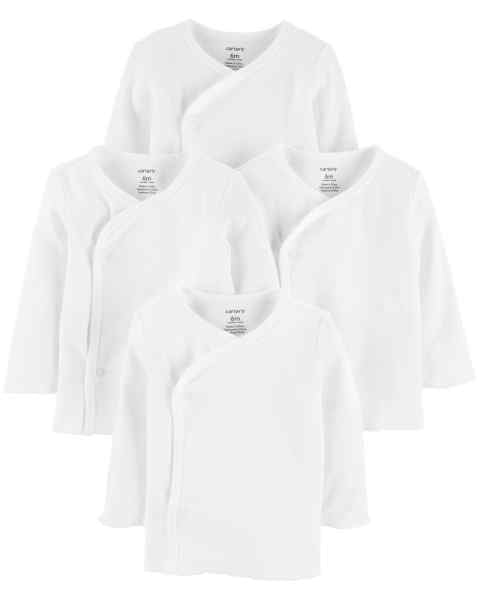 4-Pack Side-Snap Tees