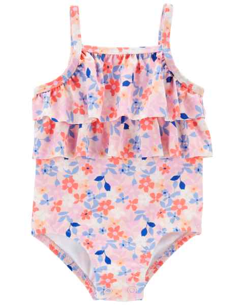 Carters Floral 1-Piece Swimsuit