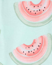 Cargar imagen en el visor de la galería, 2-Piece Watermelon Bodysuit &amp; Short Set
