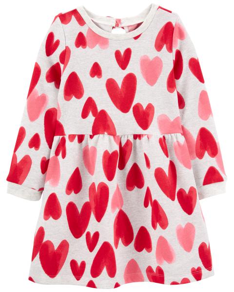 Heart Fleece Dress