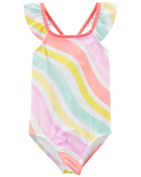 Carters Striped 1-Piece Swimsuit