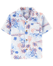 Cargar imagen en el visor de la galería, Tropical Button-Front Shirt
