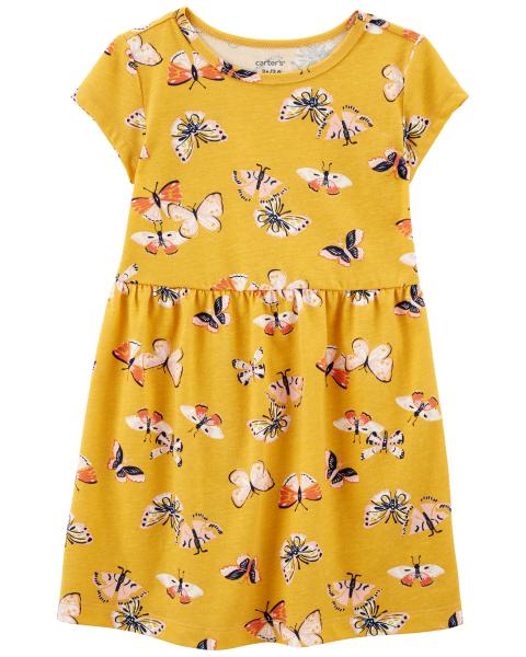 Butterfly Jersey Dress