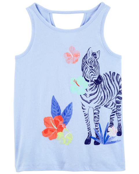 Zebra Jersey Tank