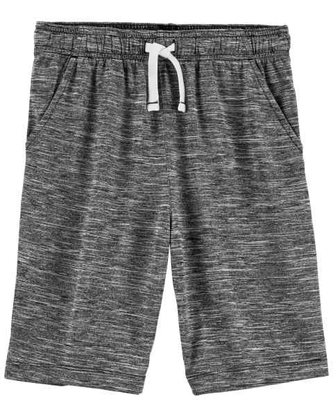 Grey Drawstring Shorts