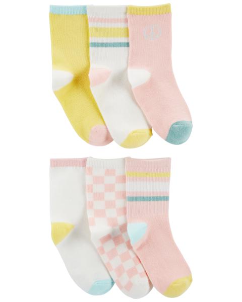 6-Pack Striped Socks